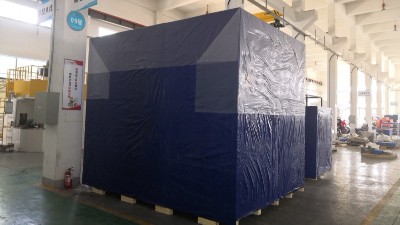 墨西哥、泰國客戶采購的安捷倫自動(dòng)噴膠機(jī)正式打包發(fā)貨